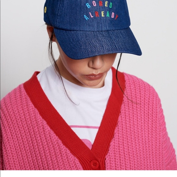 MAKE OFFER NWOT LAZY OAF Bored Already Cap - Picture 5 of 5